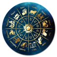 thumbnail image 1 of SignMission P-12-CIR-Zodiac Wheel 12 in. Tall Circular Rigid Plastic Sign - Zodiac Wheel, 1 of 1