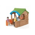 Step2 Gather & Grille Brown Toddler Playhouse Plastic Kids Outdoor Toys