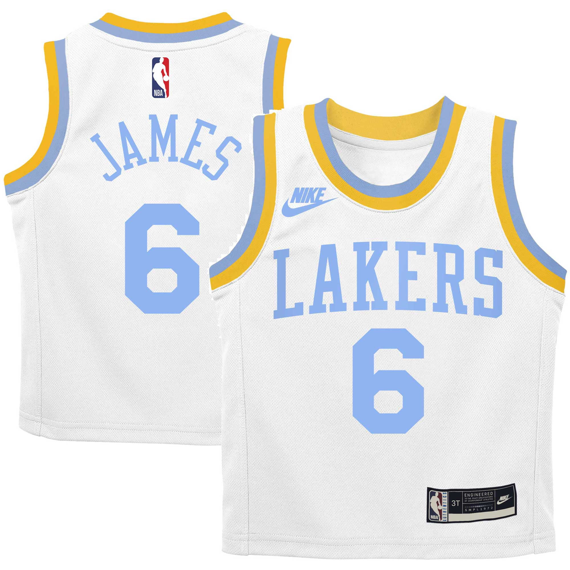  Nike Los Angeles Lakers City Edition NBA Lebron James Swingman  Jersey : Sports & Outdoors