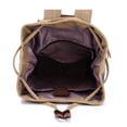 thumbnail image 3 of Fiudx Mochila de Lona para Hombre, Bolsa de Viaje de Gran Capacidad, Diseño de Bolso Deportivo, Elegante para Deportes Al Aire Libre, Lona Resistente, Versátil para Viajes y Trabajo, 45 X 30 X 15 Cm, 3 of 4