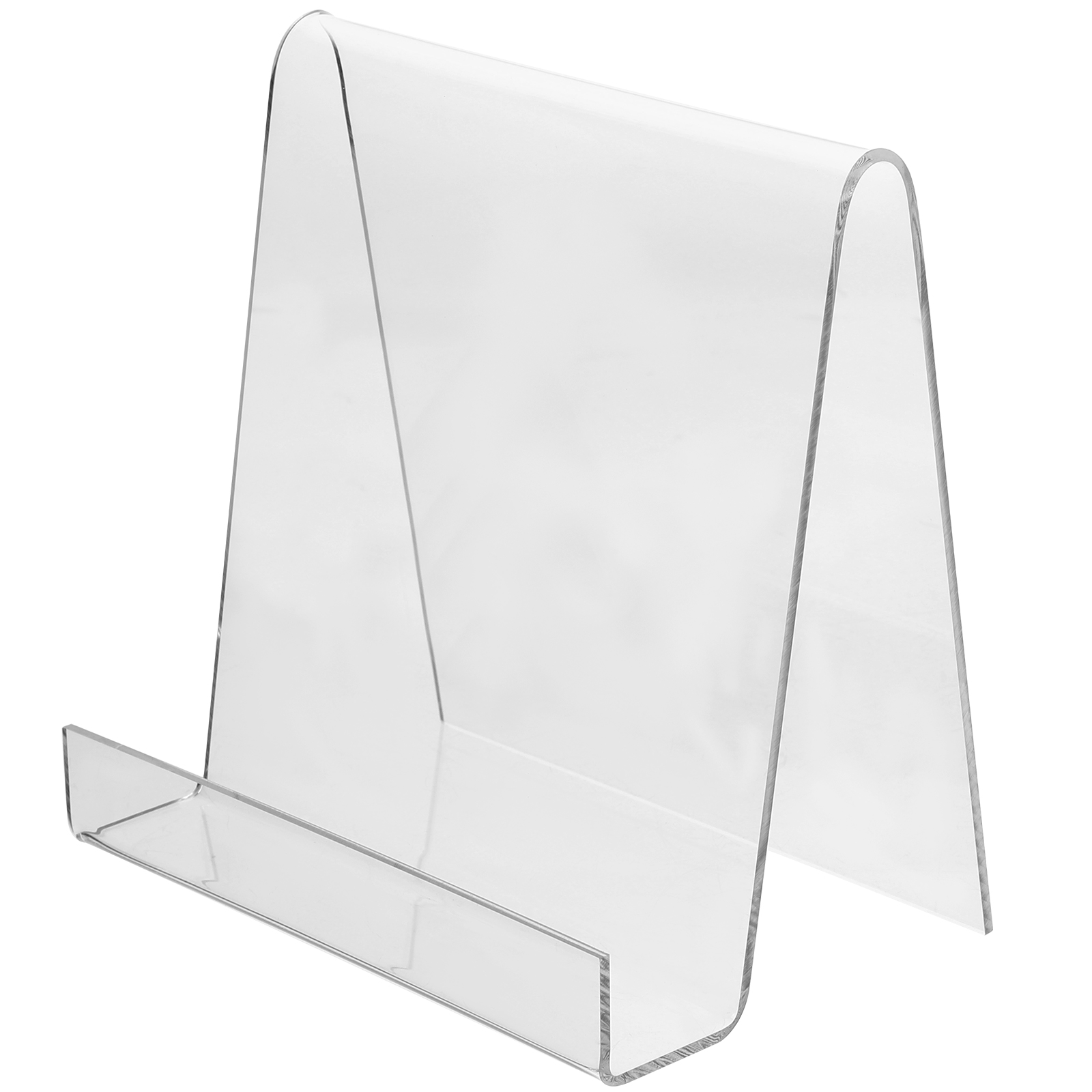 BESTONZON Acrylic Book Stand Clear Book Display Easel Holder Multi