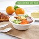 thumbnail image 4 of Nvzi 50 Pack 12 oz Paper Bowls, Disposable Compostable Bowls Heavy-Duty, Biodegradable Soup Bowls Made of Natural Bagasse, Eco-Friendly Sugarcane Bowls for Salad, Dessert, Milk, Cereals, 4 of 4