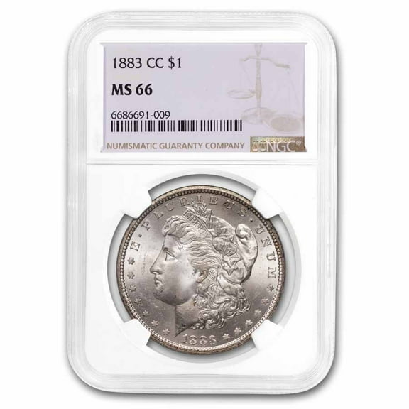 1883-CC Morgan Dollar MS-66 NGC