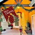 thumbnail image 2 of Merry Christmas Flags for Outdoors 28x40 Double Sided Large Chritmas Tree House Flags Rustic Burlap Farmhouse Welcome Decorative Flags for Outside Outdoor Xmas Decor Holiday Decoration, 2 of 6