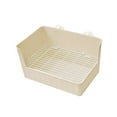 thumbnail image 1 of Milaget Rabbit Potty Trainer Tray Bedding Box Easy to Clean Litter Pan Pets Toilets for Brown, 1 of 9