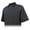 Black/Tomato, variant on Monterey Club Men's Pima Cotton Jacquard Golf Polo Shirt #1456