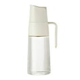 thumbnail image 2 of Botella de aceite de 600 ml, contenedor para condimentos de cocina, dispensadores de aceite y vinagre. Gris claro, 2 of 9