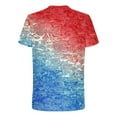 thumbnail image 3 of Jinhomg Mens Summer Tee Shirt 4Th July USA Flag Graphic T-Shirts Big And Tall Short Sleeve Crew Neck Tops 2025 American Star Striped Patriotic Pullover Blue M, 3 of 5