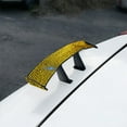 thumbnail image 1 of Ganfancp Mini Ala de Cola de Decoración de Pegatinas para Coches Sin Necesidad de Taladrar Agujeros Modificación Del Techo Ala de Cola Pequeña Pegatina de Coches Ofertas y Liquidaciones 1* Adhesivo p, 1 of 6