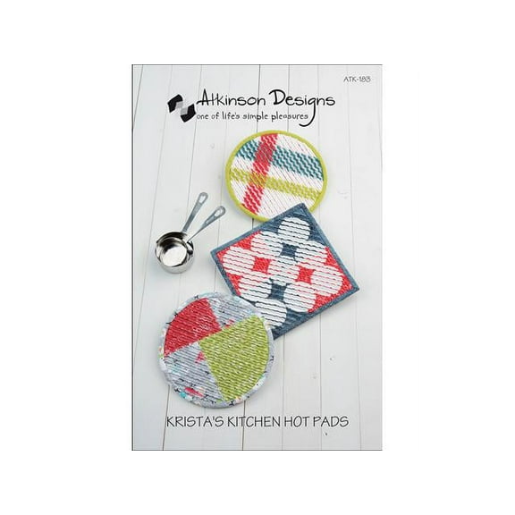 Atkinson Designs Krista's Kitchen Hot Pads Ptrn