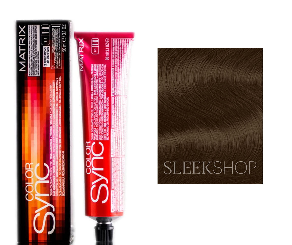 Matrix Matrix Color Sync LARGE DemiPermanent Haircolor (3 oz) 5N Medium Brown Neutral