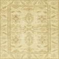 thumbnail image 1 of Ahgly Company Indoor Square Abstract Mustard Yellow Oriental Area Rugs, 4' Square, 1 of 6