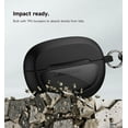 thumbnail image 3 of Suritch Protective Hard Case for Bose Ultra Open Earbuds Shockproof Cover with Carabiner, Black, 3 of 6