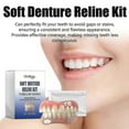 thumbnail image 2 of Soft Denture Reline Kit, Denture Set With Interdental Fillings And Braces, 2 of 5