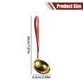 thumbnail image 3 of Ajhhao 7.9 Inch Soup Ladles, Stainless Steel Ladle, Gravy Ladle, Punch Ladle, Ladle Spoon, For Serving Soup, Sauces, Gravies, Solid And Sturdy, Dishwasher Safe, 3 of 4