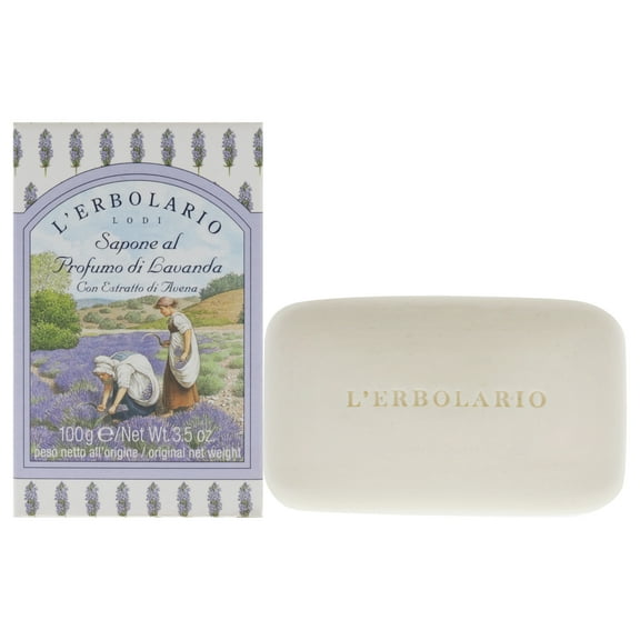 LErbolario Lavender Perfumed Soap , 3.5 oz Soap
