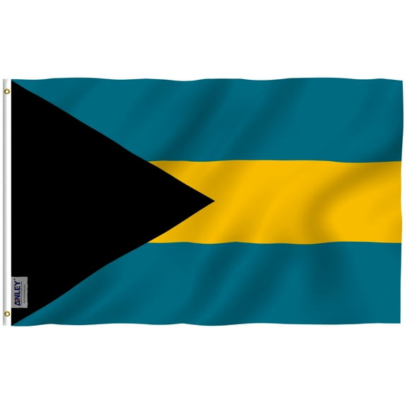 ANLEY 3x5 Foot Bahamas Flag - Bahamian Caribbean Flags