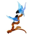 thumbnail image 2 of GlassOfVenice Murano Glass Birds on Golden Brown Branch - Blue, 2 of 5
