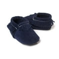 thumbnail image 2 of Baby PU Suede First Walkers Shoes Boys Girls Soft Fringe Non-slip Moccasins, 2 of 7