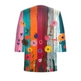 thumbnail image 7 of DeHolifer Cardigan for Women Kimono Beach Cover Up Floral Summer Tops Loose Capes Multicolor M, 7 of 7
