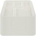 thumbnail image 6 of Jetcloudlive Compostable 5 Compartment Plates,50Pack Disposable Paper Plates,Heavy-Duty Biodegradable Sugarcane Plates,Eco-Friendly School Lunch Trays, 6 of 10