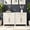 31.5" Wide 2 Pack-White, variant on WACASA Modern Storage Cabinet Sideboard Buffet Cabinet with 2 Doors & 1 Drawer, Kitchen Cabinets with Adjustable Shelves for Kitchen Living Dining room, White