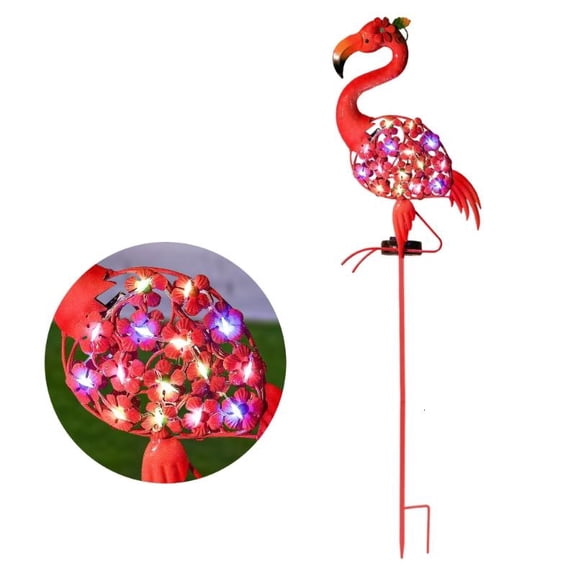 ANXPTIME Strong Solar phoenicopterus Stake Light For Lasting Garden Beauty