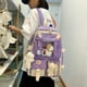 thumbnail image 5 of Bolsa Bolso 5 uds. Mochila Kawaii para mujer, bonita mochila coreana para estudiante y niña, conjuntos de de libros, 5 of 5
