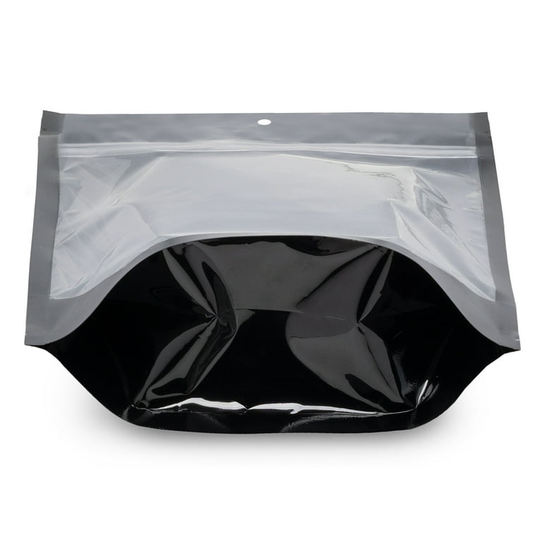 100pcs Open Top Clear Black Heat Seal Storage Plastic Package Bags Vacuum  Compressed Sealing Bag For Packing - AliExpress