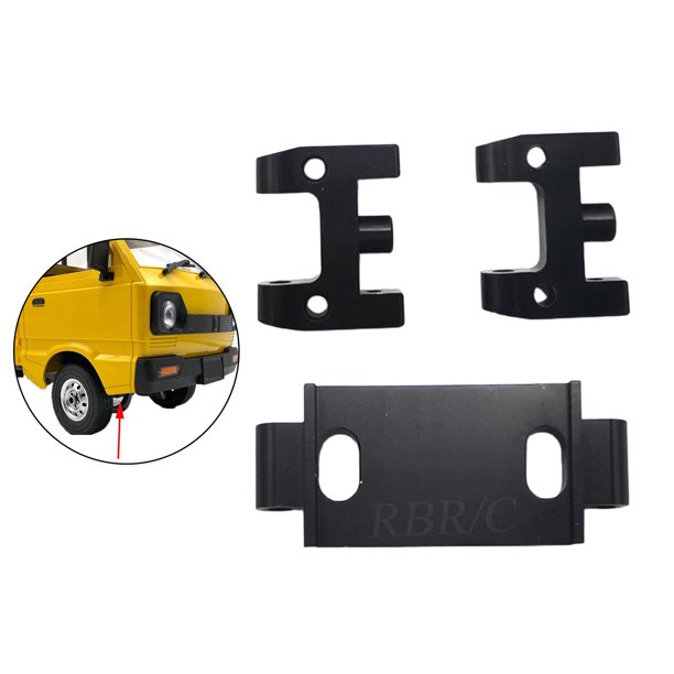 aleación de alunio de telemando brazos del oscilación del coche pa per per per RC piezas de actualización del coche Negro yotijar Brazo oscilante superior del coche RC