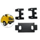 thumbnail image 1 of aleación de alunio de telemando brazos del oscilación del coche pa per per per RC piezas de actualización del coche Negro yotijar Brazo oscilante superior del coche RC, 1 of 10