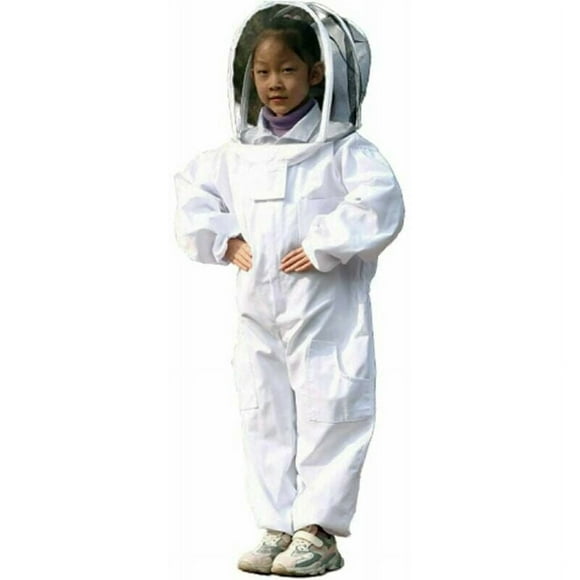 Children's Beekeeper Suit, Innovative Design, Professional and Beginner Suitable, High Elasticity Bands for Safe and Fun Adventures