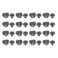 thumbnail image 2 of 20 Pcs 10mm Metal Heart Rivet, Metal Heart Shape Decoration Stud Rivets Set, Decorative Heart Shape Rivets Heart Stud, Leather Rivet for Belt Clothes Purse Handbag, 2 of 7