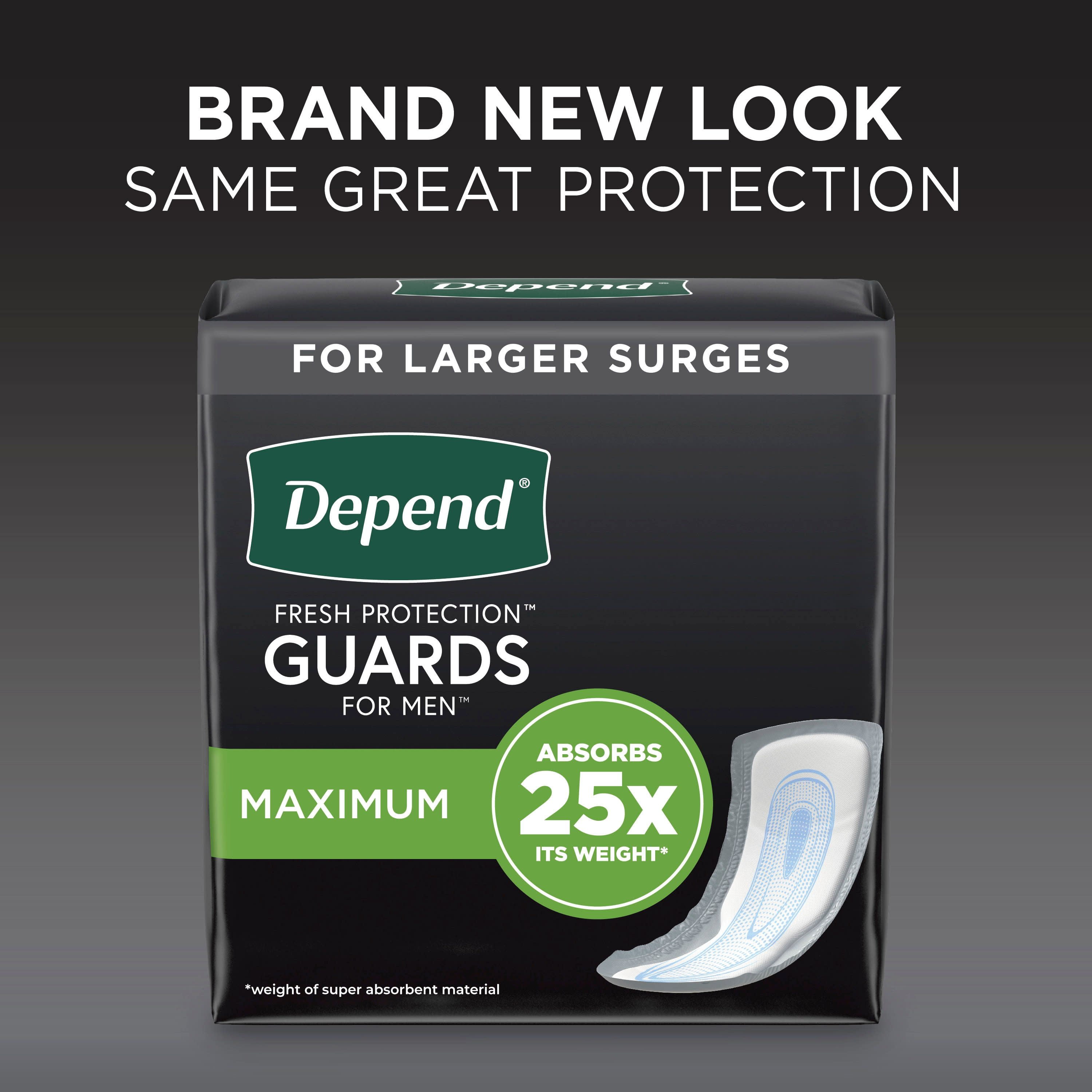 Walgreens Certainty Men's Maximum Absorbency One Size Guards, 52 ct - Ralphs