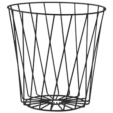 Metal Mesh Trash Can, Compact Round Wastebasket for Bathroom, Bedroom, Office Kitchen, Small Space Living, Durable Ventilated Bin