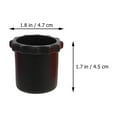 thumbnail image 5 of FRCOLOR Mic Bottom Rod Sleeve 10Pcs Wireless Microphone Bottom Sleeve Mic Rod Cover Random Color,1.85"X1.85"X1.77", 5 of 5
