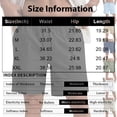 thumbnail image 3 of Mens Shorts Casual Elastic Waist Drawstring Summer Vacation Yoga Beach Shorts with Pockets, 3 of 4