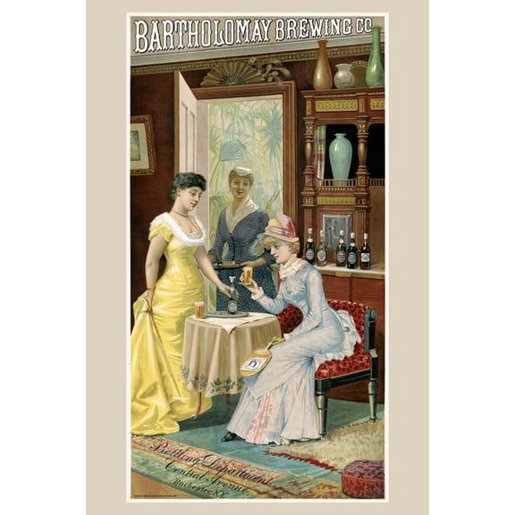 Print: Bartholomay Brewing Co, Rochester, New York, 1885