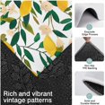 thumbnail image 3 of Yellow Lemon Fruit Flowers White Pattern Kitchen Rugs Sets Of 3,Kitchen Runner Rugs Non Skid Washable,Decorative Kitchen Floor Mats for Kitchen,Sink,Laundry,17"x30"+ 17"x47" + 17"x59", 3 of 6