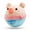 Blue, variant on YESGIRL Rechargeable Interactive Dog Ball Toy with Sound, Bounce, Voice Recording and Washable Plush Cover