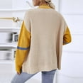thumbnail image 4 of IROINNID Women's Leisure Short Solid Color Cardigan Long Sleeve Outwear, Yellow, 4 of 9