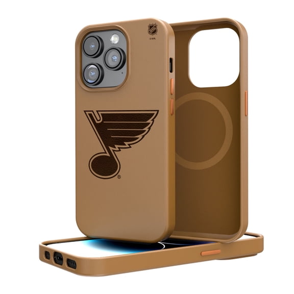 Brown St. Louis Blues iPhone Magnetic Bump Case