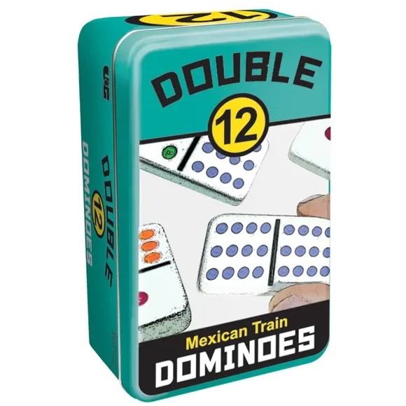 Mexican Train Dominoes Double Twelve (12) 2-8 players, ages 8+, 30 minutes