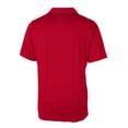 thumbnail image 3 of Men's Cutter & Buck  Red Albuquerque Isotopes Big & Tall DryTec Forge Stretch Polo, 3 of 3
