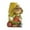 B_108#811, variant on Harvest Scarecrow Figurine with Wheat and Pumpkin – Autumn Fall Tabletop Decoration for Home, Office, or Thanksgiving Display