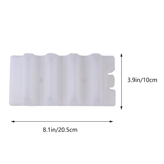 OFFIGAM Portable Breastmilk Cooler Bottle Ice Pack White 1 Piece for Breastfeeding Storage