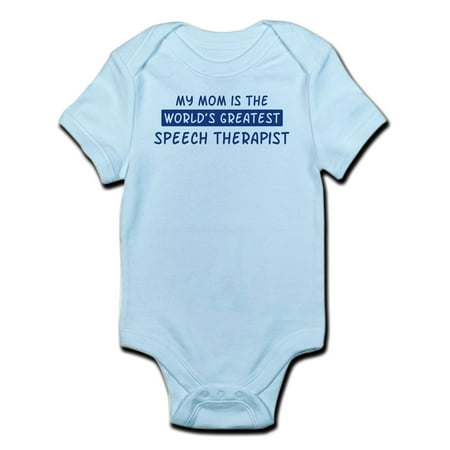 

CafePress - Speech Therapist Mom Infant Bodysuit - Baby Light Bodysuit