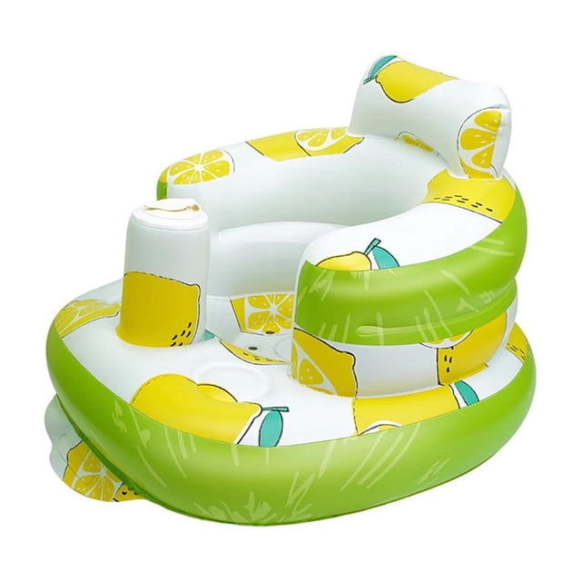 Asiento flotante inflable, lavabo de ducha de viaje portátil, asiento de suelo, piscina, juguete de agua para sentarse, bañera de recién nacido a niño , estilo b