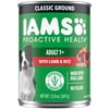 Iams Proactive Health Adult Wet Dog Food Classic Ground With Lamb & Rice, 13 Oz Can