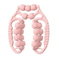 thumbnail image 1 of Rodillo de masaje multifuncional de 21 ruedas para piernas y muslos de hombre. Ideal para interiores. Rosa, 1 of 8